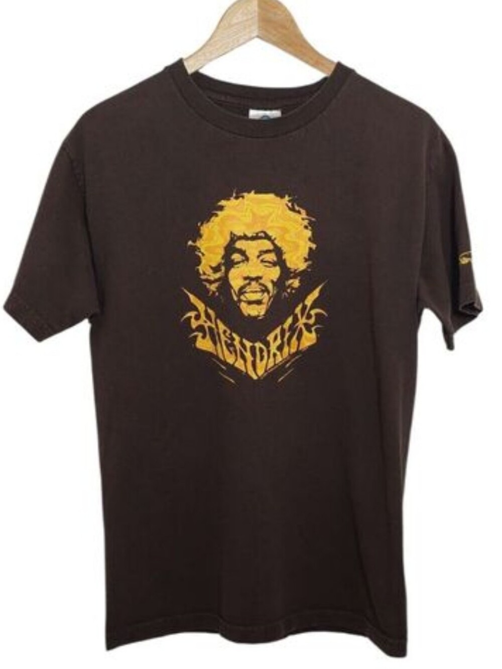 Jimi Hendrix Big Face Music Promo Men's Size Medium T Shirt Top Tee Vintage 2005
